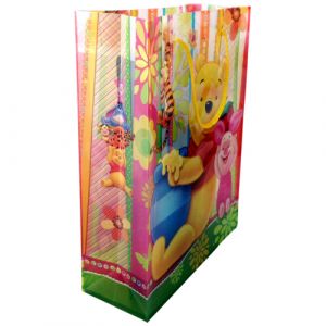  Winnie the Pooh plastic gift Bag (pack of 6)