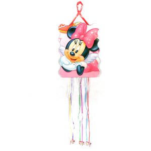 Minnie Mouse Theme Party Pull String Pinata (Khoi Bag)