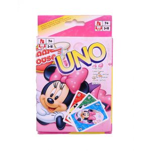 Minnie Mouse Uno Playing Cards For Kids