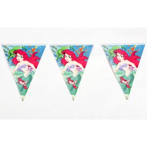 The Little Mermaid Theme Triangular Flag Banner (12 Flags/Pack)