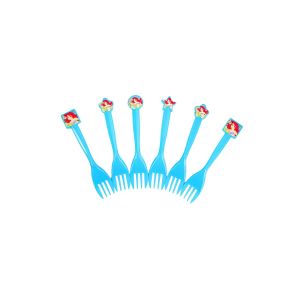 The Little Mermaid Theme Forks (Pack Of 6 Pcs)