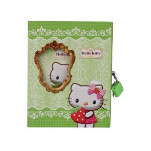 Hello Kitty Secret Diary With Green Colour