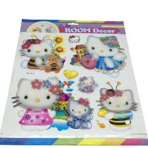 3D Print Room Decor Stickers - Hello Kitty